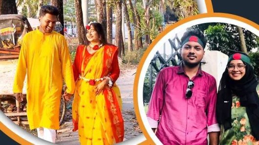 বরগুনায় বৈষম্যবিরোধী আন্দোলনে পরিচয়, বিজয় মিছিলে প্রেম, এবার হলো বিয়ে