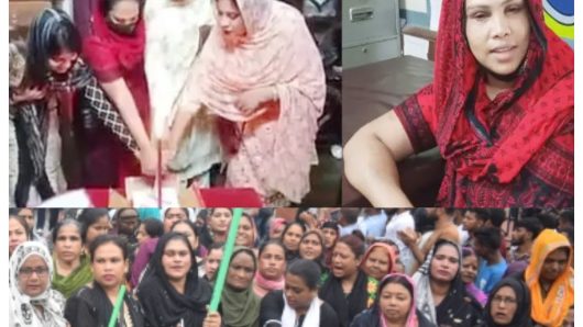 বরিশাল নগরীতে কেক কেটে আটক হলেন মহিলা আওয়ামী লীগ নেত্রী