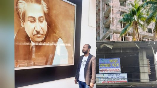বরিশাল নগরীতে আদালতের নির্দেশ অমান্য করে ১০ তলা ভবন ভাড়ার নোটিশ দিলো ডেভলপার