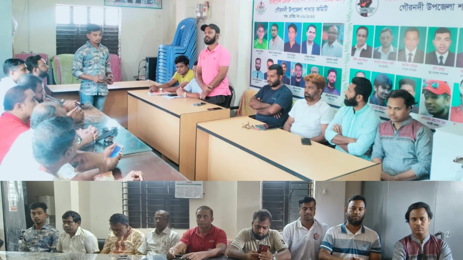 তুহিনের হত্যাকারীদের ফাঁসির দাবিতে গৌরনদীতে প্রতিবাদ সমাবেশ