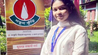 নতুন কুঁড়ি প্রতিযোগিতায় গৌরনদীর প্রিয়ন্তীর সাফল্য