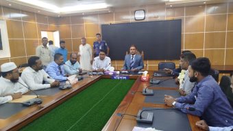 বরিশালে ৩৫ সংগঠনের সাংবাদিক নেতৃবৃন্দের সাথে জেলা প্রশাসকের মতবিনিময় সভা অনুষ্ঠিত