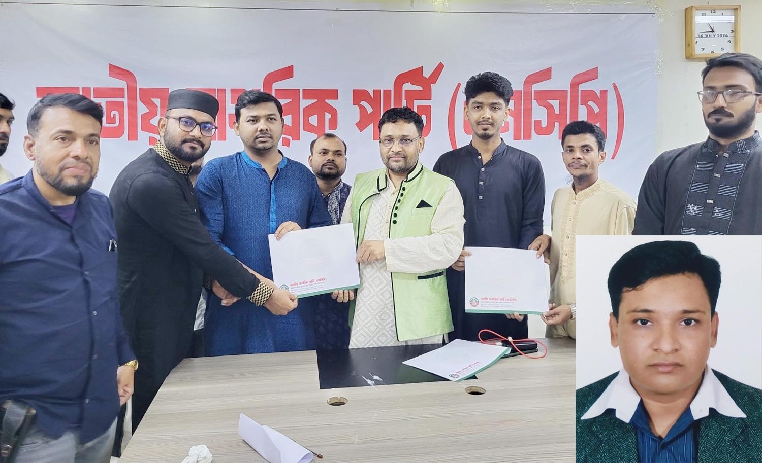 বরিশাল-১ আসনে এনসিপি’র প্রার্থী মাজহারুল ইসলাম নিপু