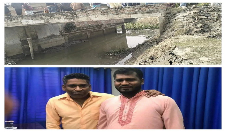 স্বজনপ্রীতি ও দখলবাজির অভিযোগে কলুষিত সেচ প্রকল্প, খাল ঘুরিয়ে নিজের জমি বাঁচাতে সক্রিয় সাগর মেম্বার।