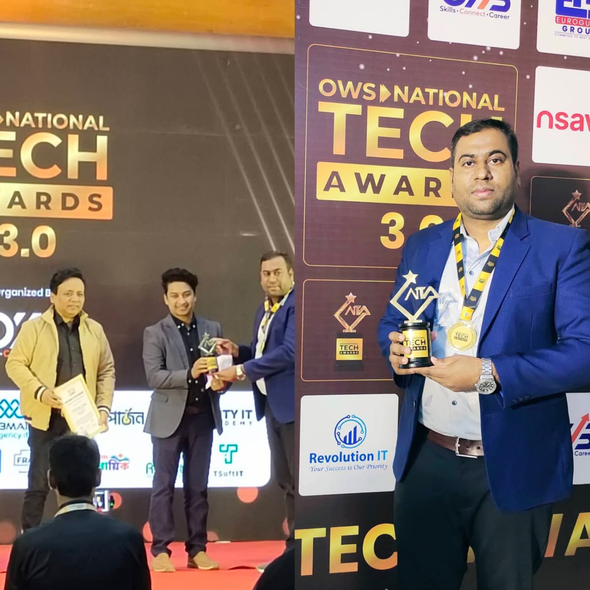 ন্যাশনাল টেক অ্যাওয়ার্ড পেলেন ইঞ্জিনিয়ার বিডির সিইও জিহাদ রানা